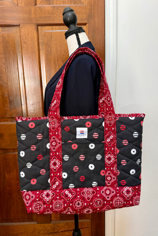 Bangtan Ariana Quilted Tote Bag