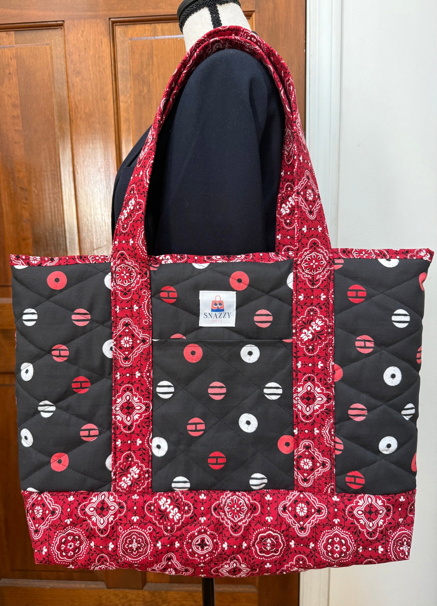 Bangtan Ariana Quilted Tote Bag