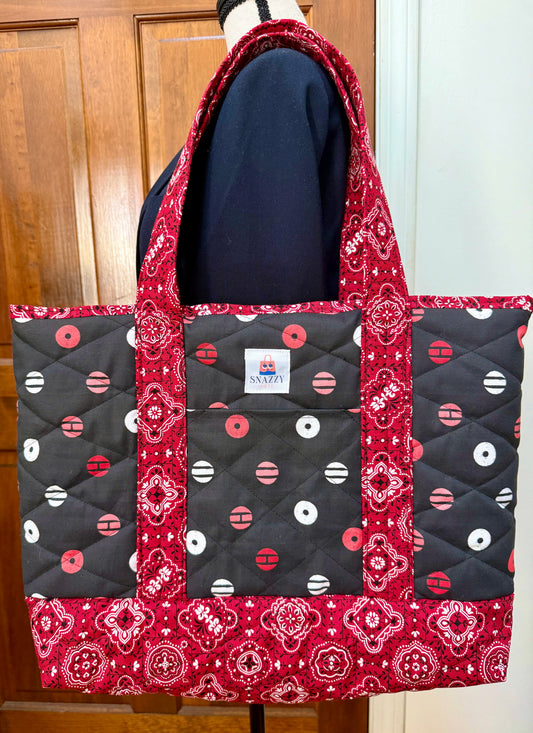 Bangtan Ariana Quilted Tote Bag