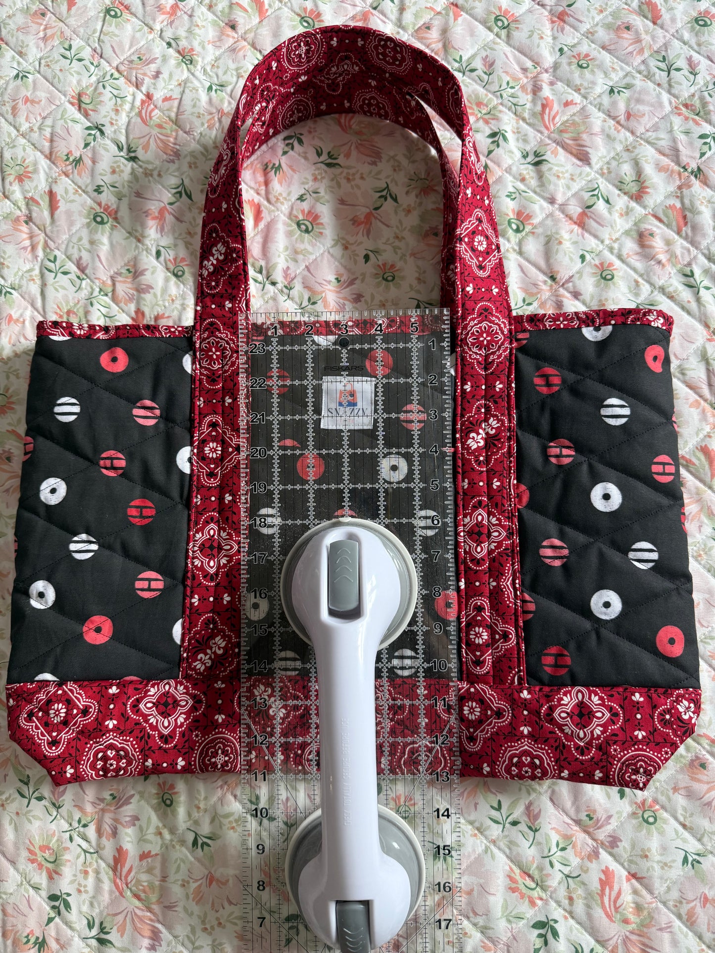 Bangtan Ariana Quilted Tote Bag