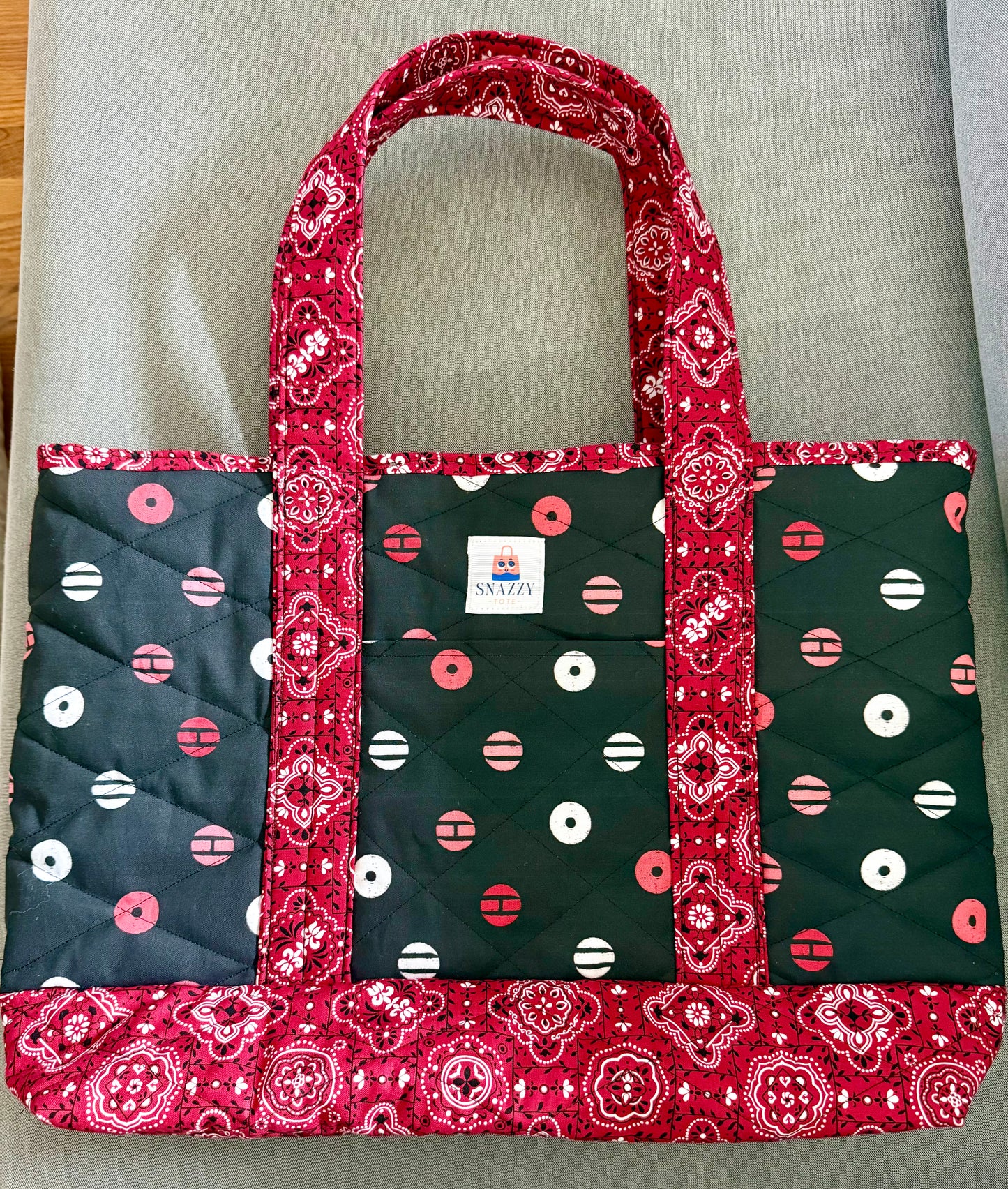 Bangtan Ariana Quilted Tote Bag