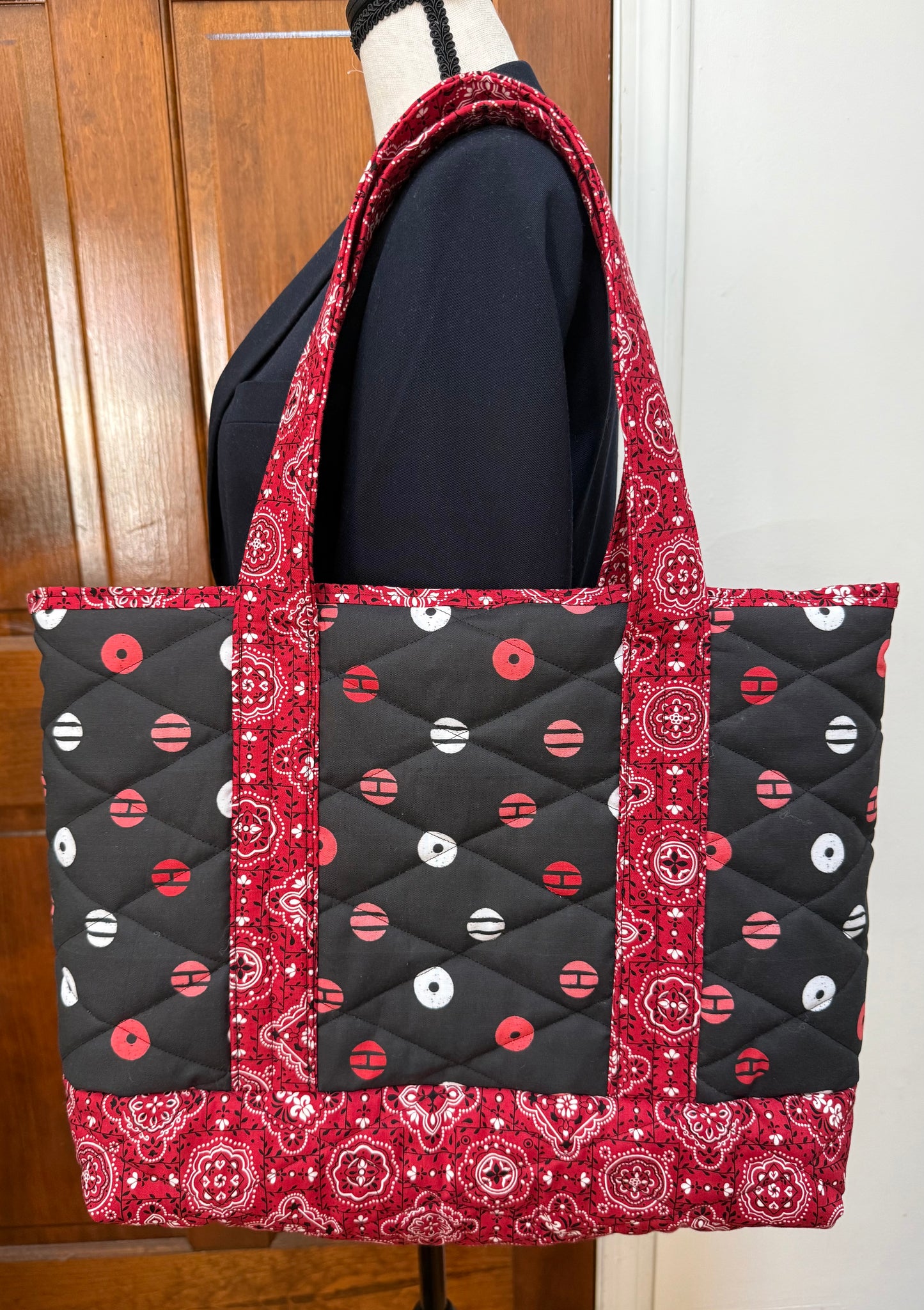 Bangtan Ariana Quilted Tote Bag