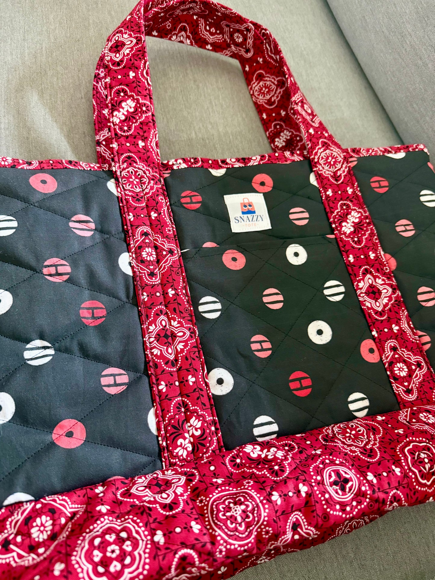 Bangtan Ariana Quilted Tote Bag