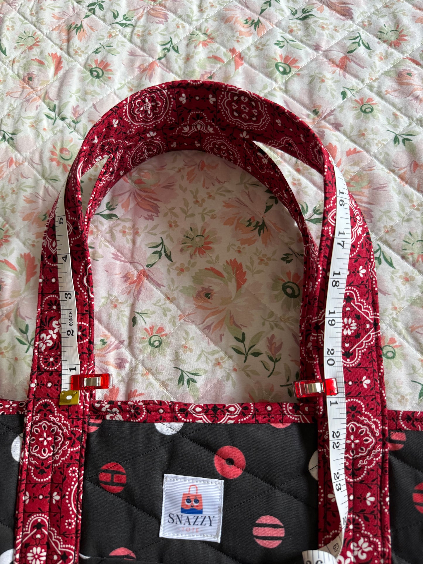 Bangtan Ariana Quilted Tote Bag
