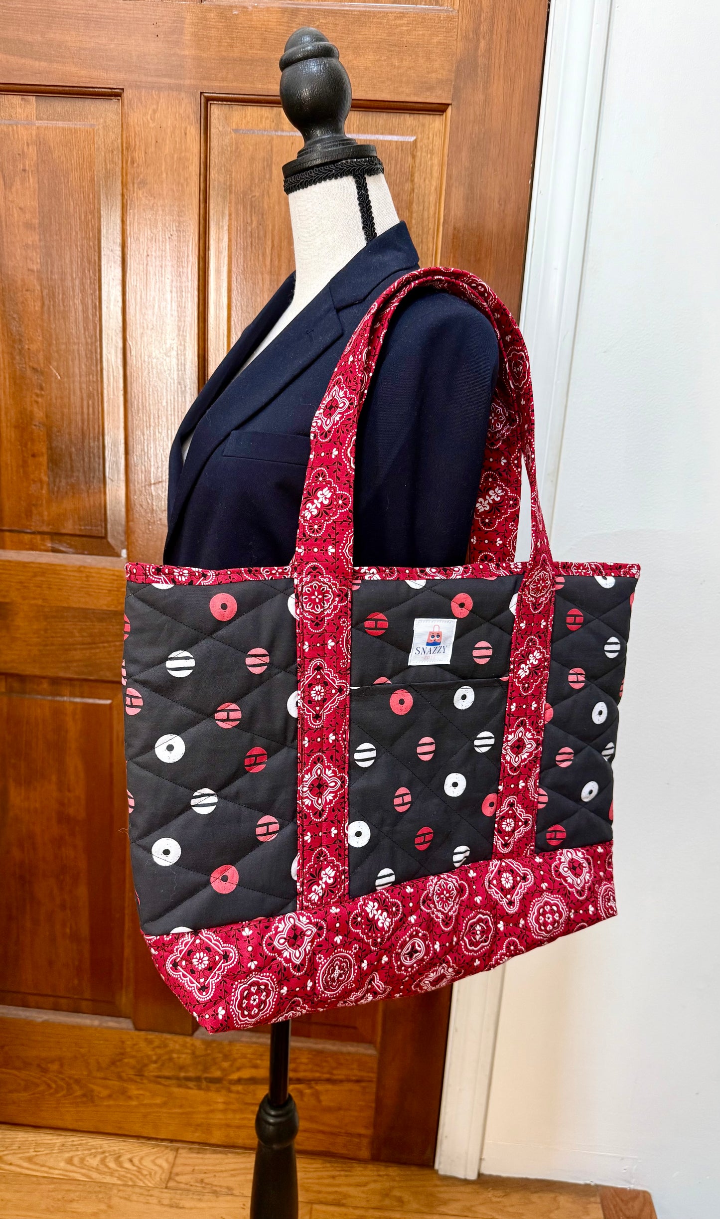 Bangtan Ariana Quilted Tote Bag
