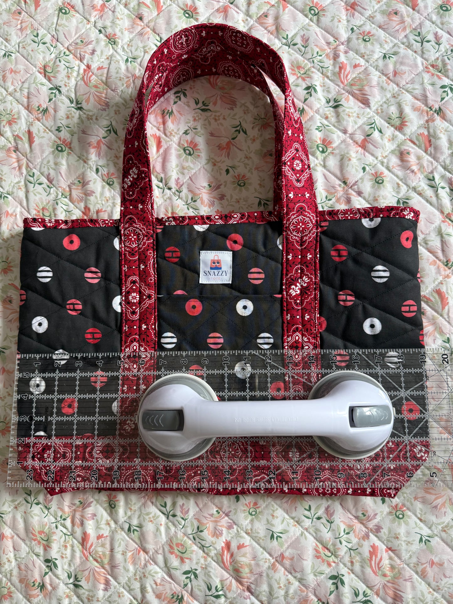 Bangtan Ariana Quilted Tote Bag