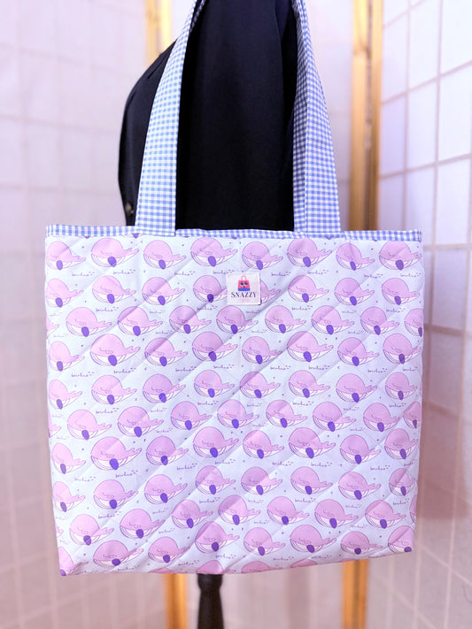 Borahae Whale Tote Bag