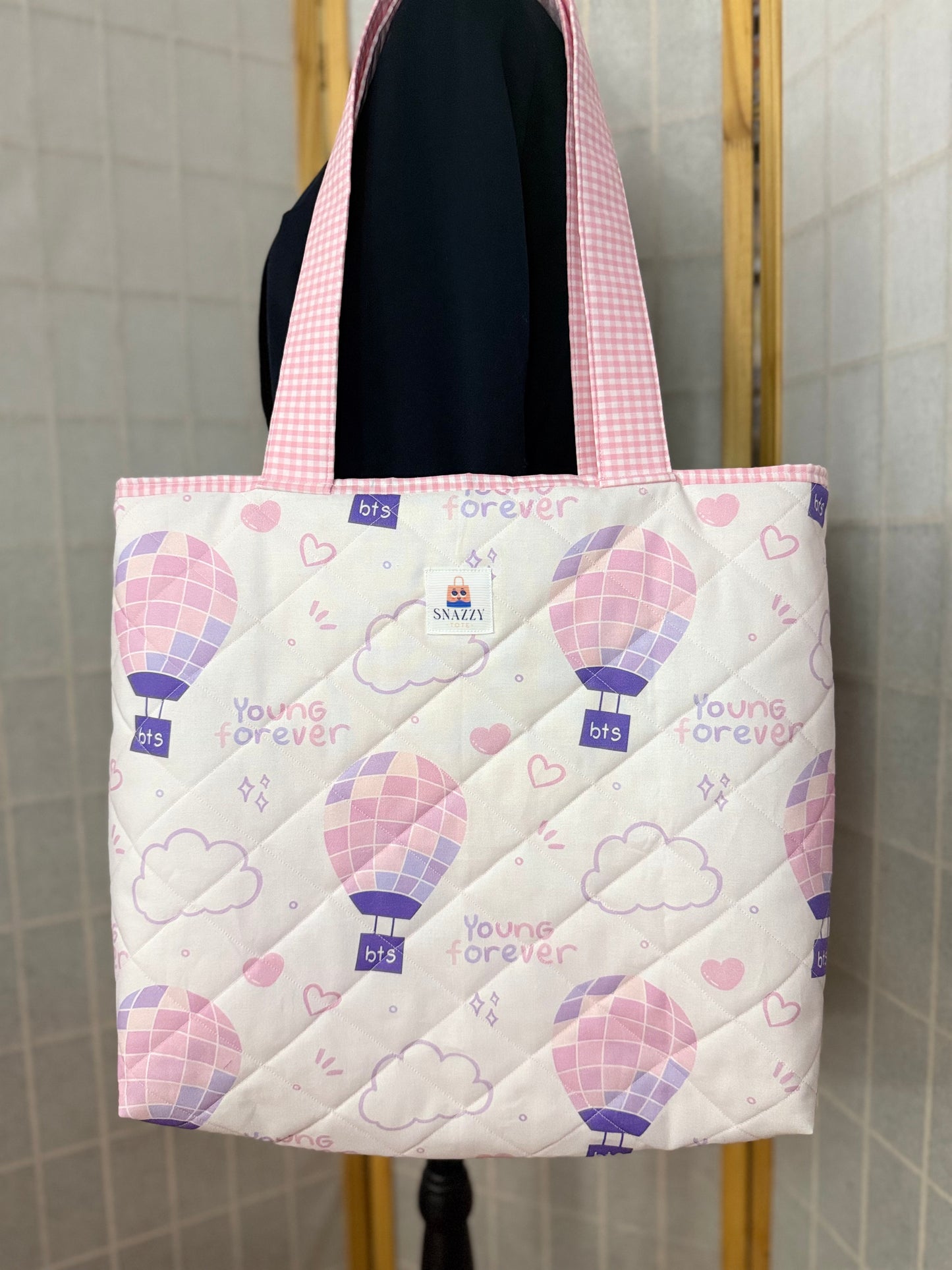Young Forever Pink Tote Bag