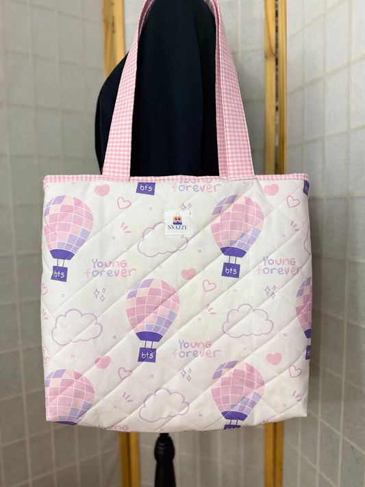 Young Forever Pink Tote Bag