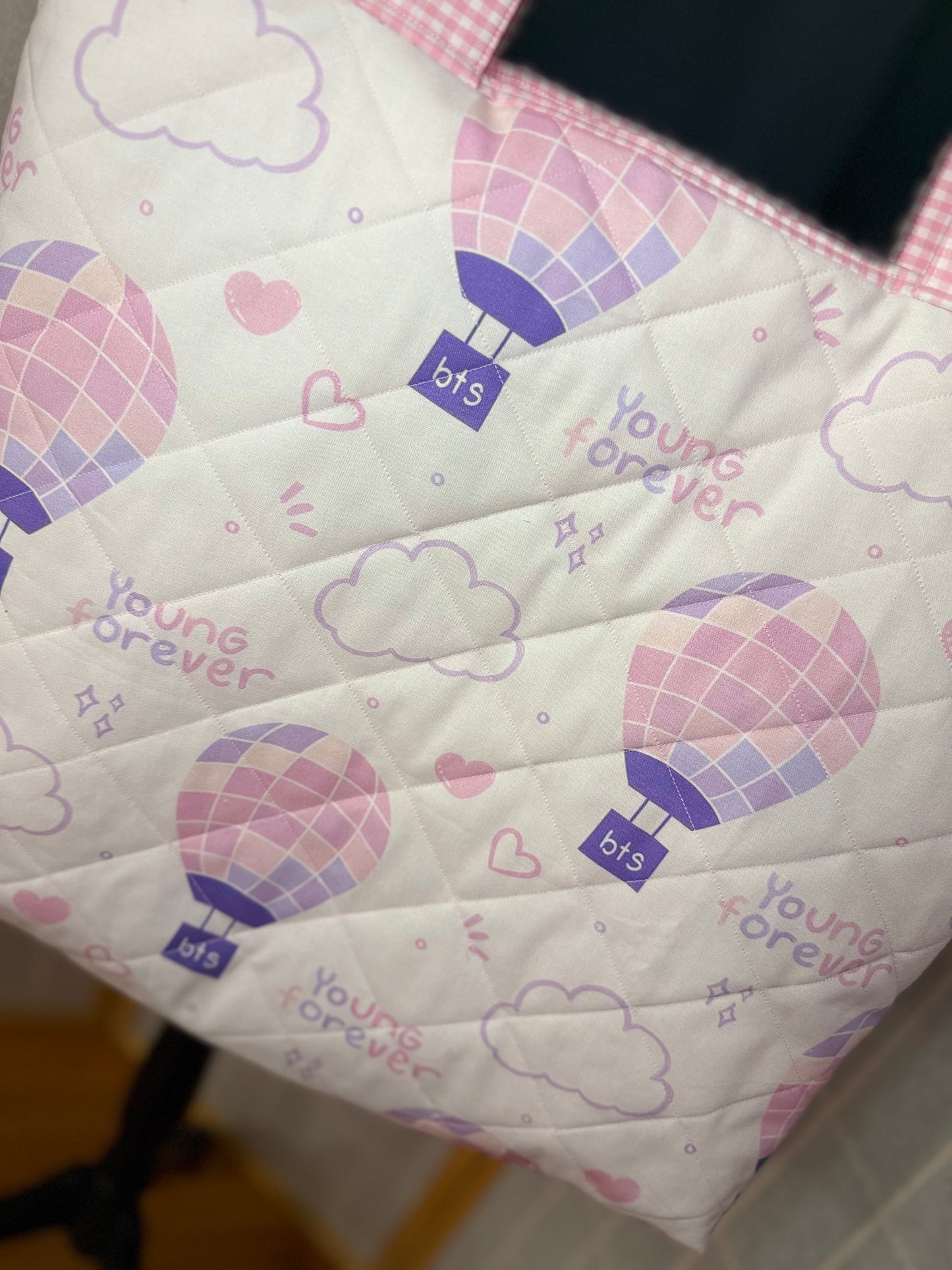 Young Forever Pink Tote Bag
