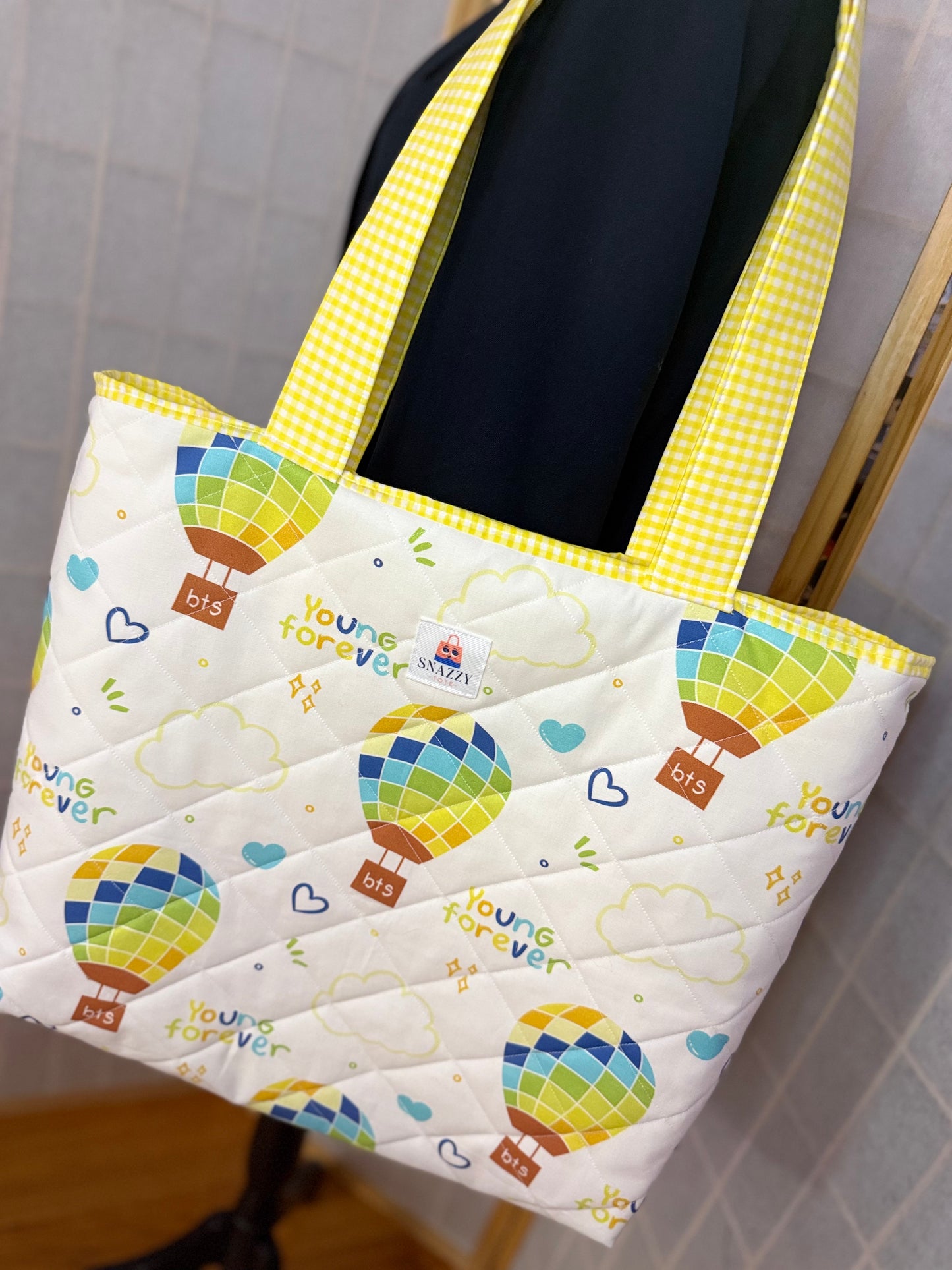 Young Forever Yellow Tote Bag
