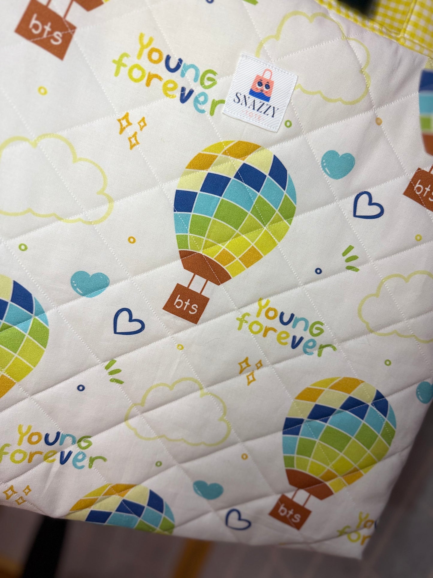 Young Forever Yellow Tote Bag
