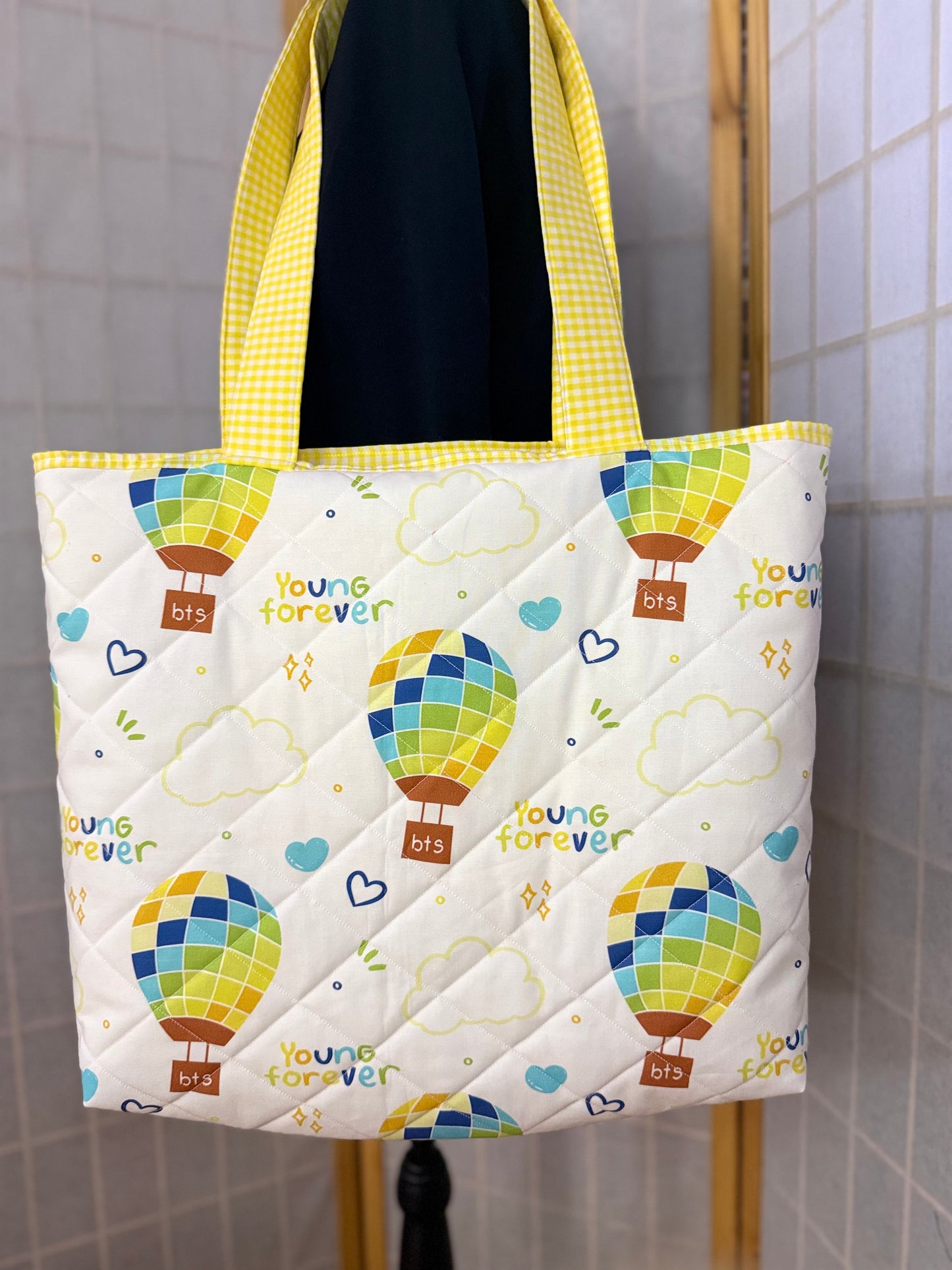 Young Forever Yellow Tote Bag