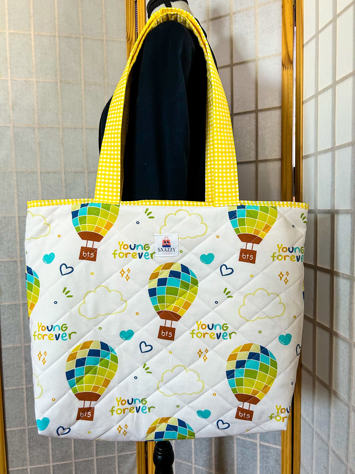 Young Forever Yellow Tote Bag